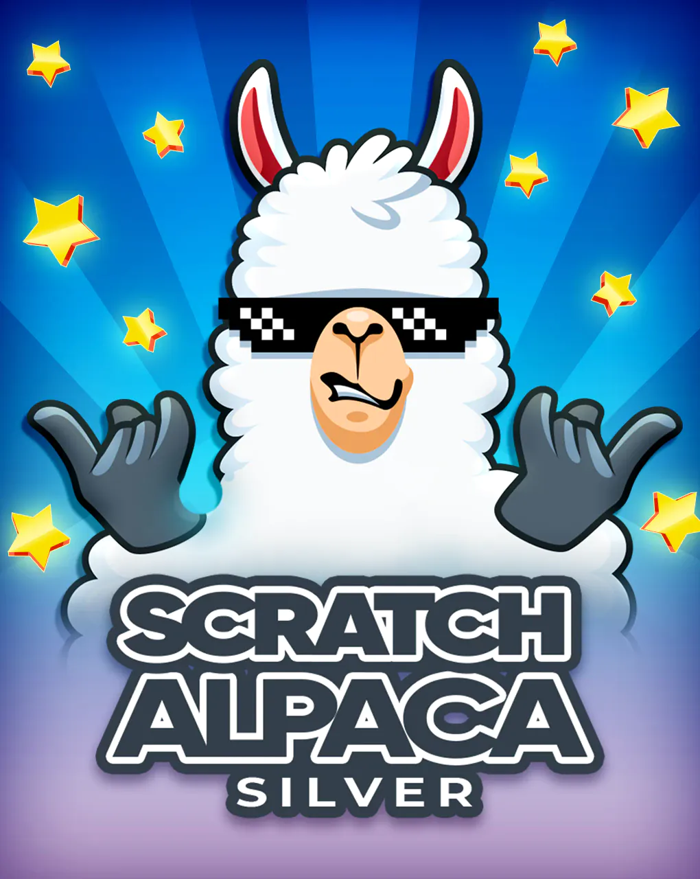 Scratch Alpaca Silver - LETSEBET77