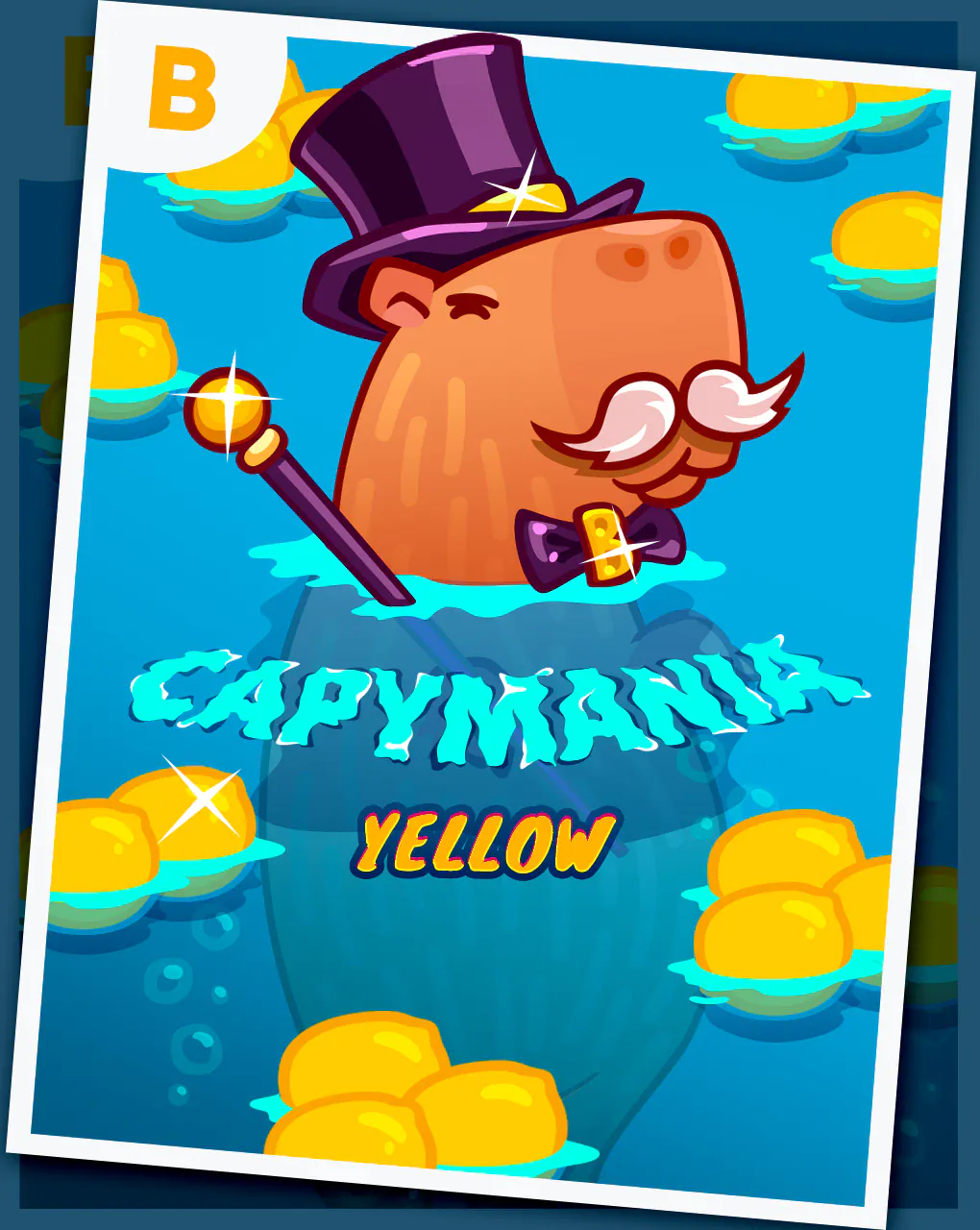 Capymania Yellow - LETSEBET77
