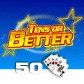 Tens or Better 50 Hand - LETSEBET77