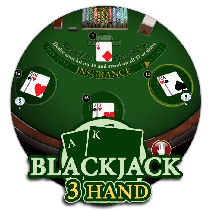 Blackjack 3 Hand - LETSEBET77