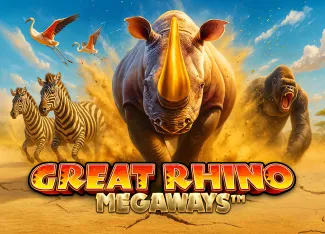 Pragmatic : Great Rhino Megaways - LETSEBET77