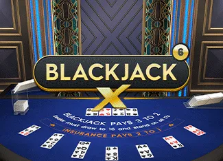 Blackjack X 6 - Azure - LETSEBET77