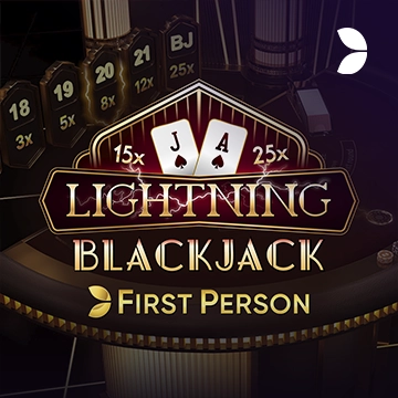 First Person Lightning Blackjack - LETSEBET77