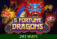 Spadegaming : 5 Fortune Dragons - LETSEBET77