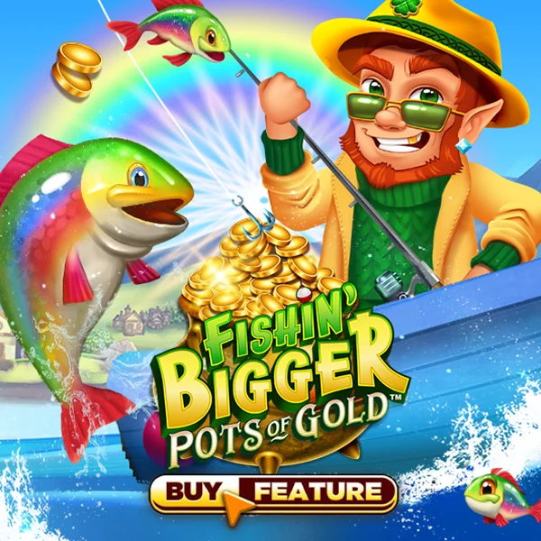 Microgaming : Fishin Bigger Pots of Gold - LETSEBET77